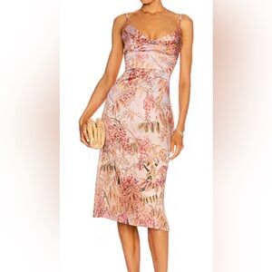 Zimmermann Botanica Cocktail Dress